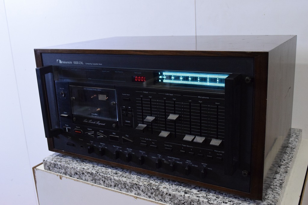 ナカミチ NAKAMICHI カセットデッキ 1000ZXL 買取情報 | オーディオの 