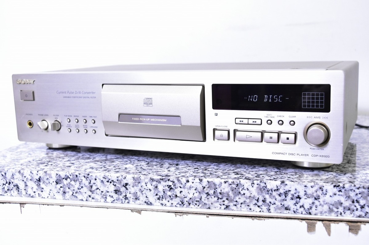 アナログ出力2VSONY CDP-XB920 CDプレーヤー