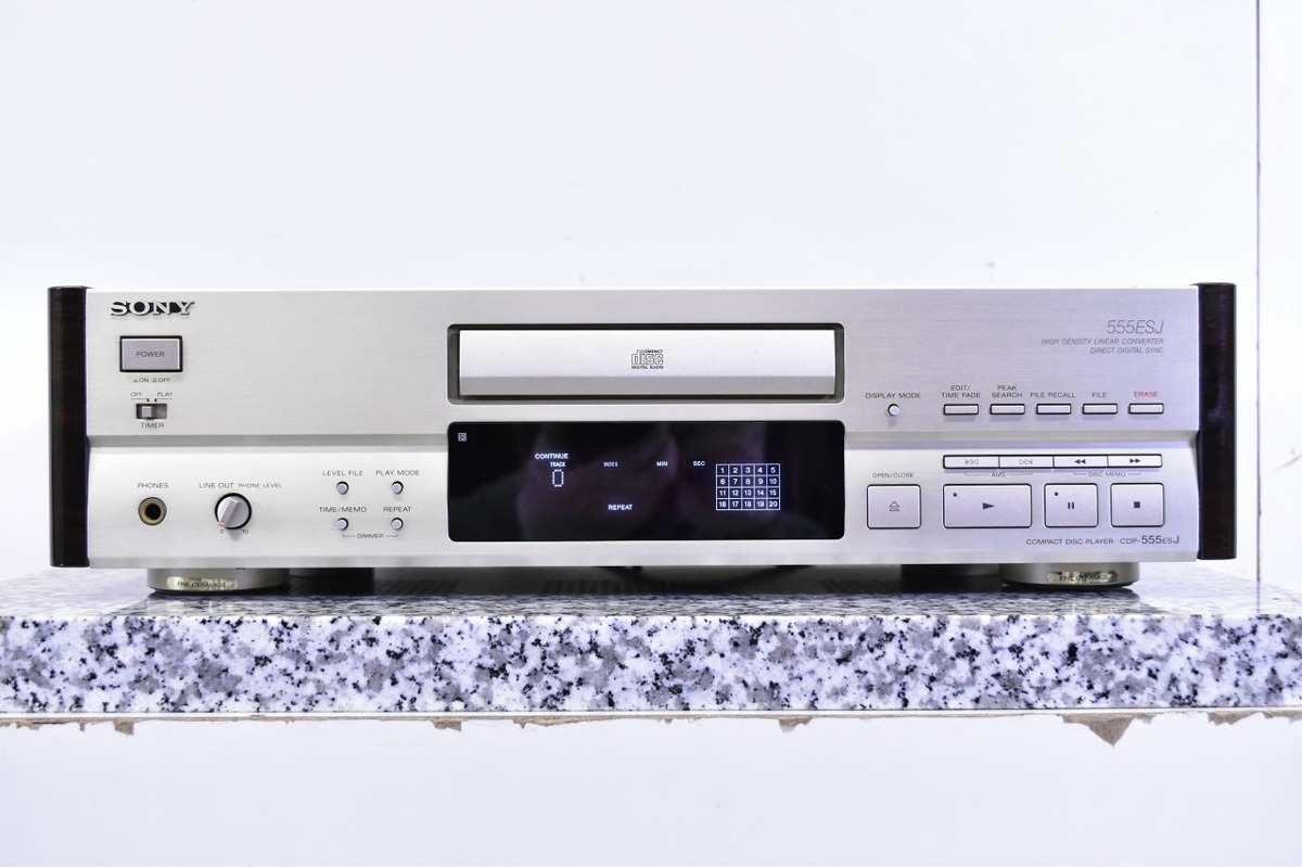 SONY CDP-555ESJ-N - オーディオ機器 SONY CDP-555ESJ-N - オーディオ機器