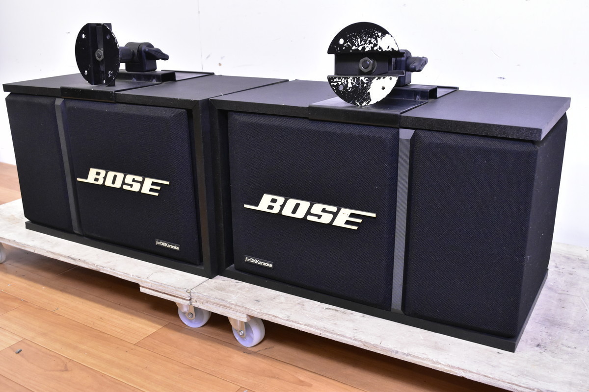 BOSE 【2個口発送】BOSE スピーカーペア 301V 天吊り金具付き 音出しOK 　No.11