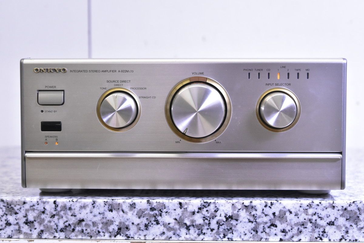 オンキヨーONKYO/オンキョー A-922MLTD プリメインアンプ オンキヨーONKYO/オンキョー A-922MLTD プリメインアンプ