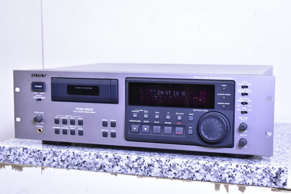 SONY PCM-R500 DAT レコーダー