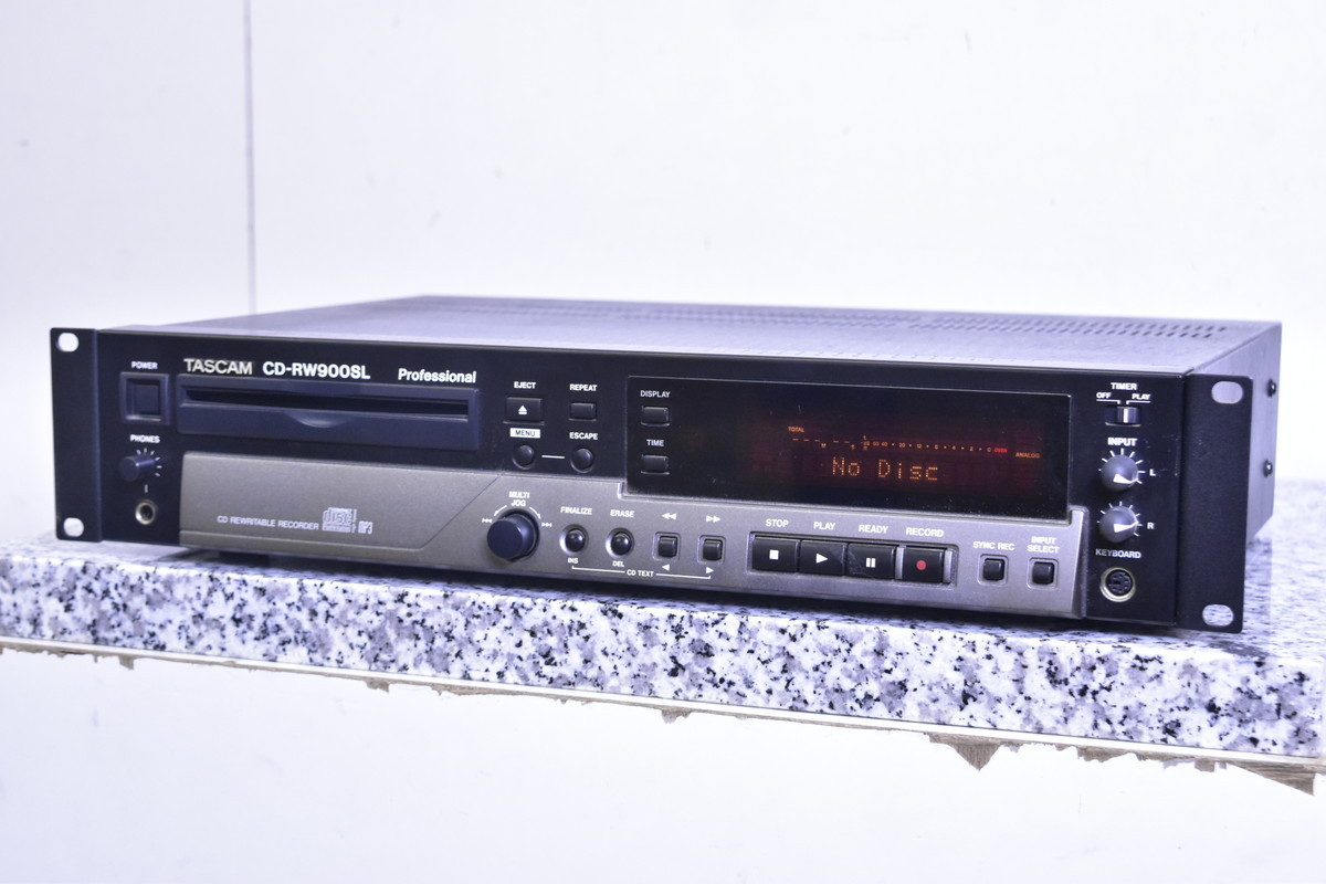CD-RW900SLの買取なら高額査定のオーディオの買取屋さんTASCAM タスカム 業務用CDレコーダー CD-RW900SL 買取情報