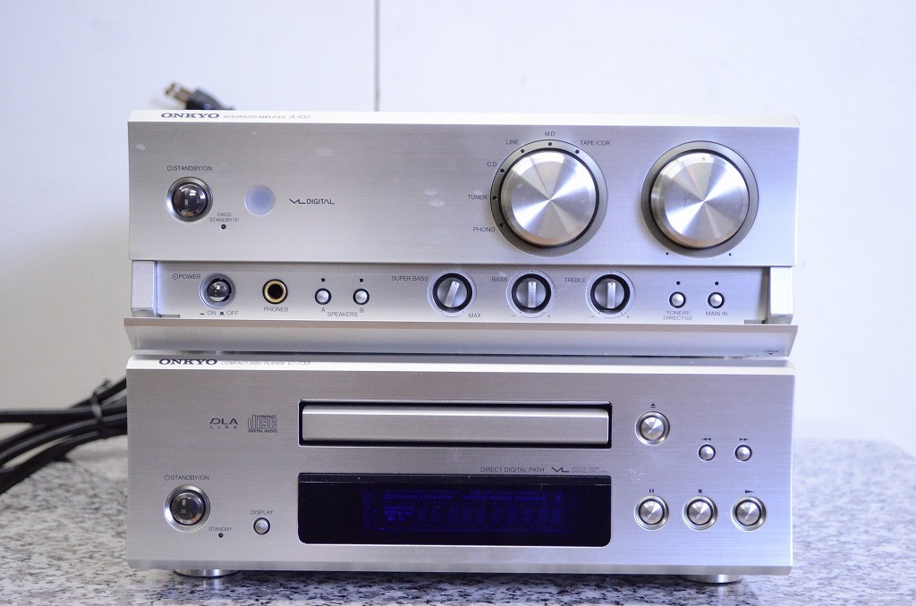 ONKYO A-933C-733(プリメインアンプ)-