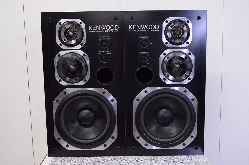 KENWOOD ケンウッド スピーカー LS-770A 動作品-