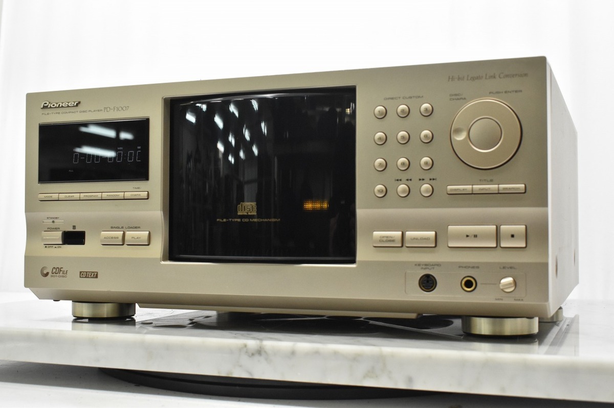 Pioneer PD-F1007の買取なら高額査定のオーディオの買取屋さんPioneer パイオニア CDチェンジャー PD-F1007 買取情報