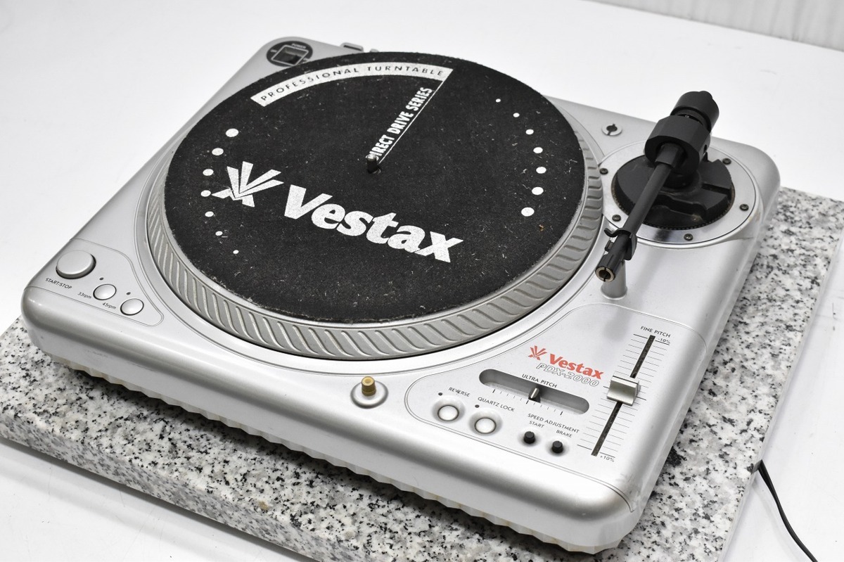 VESTAX PDX-2000 レコードプレーヤー ターンテーブル ペア 2000年製 