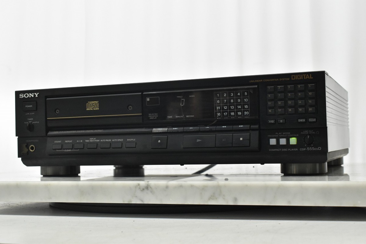 安い日本製名機SONY CDプレイヤー　CDP-553ESD CDプレーヤー その他