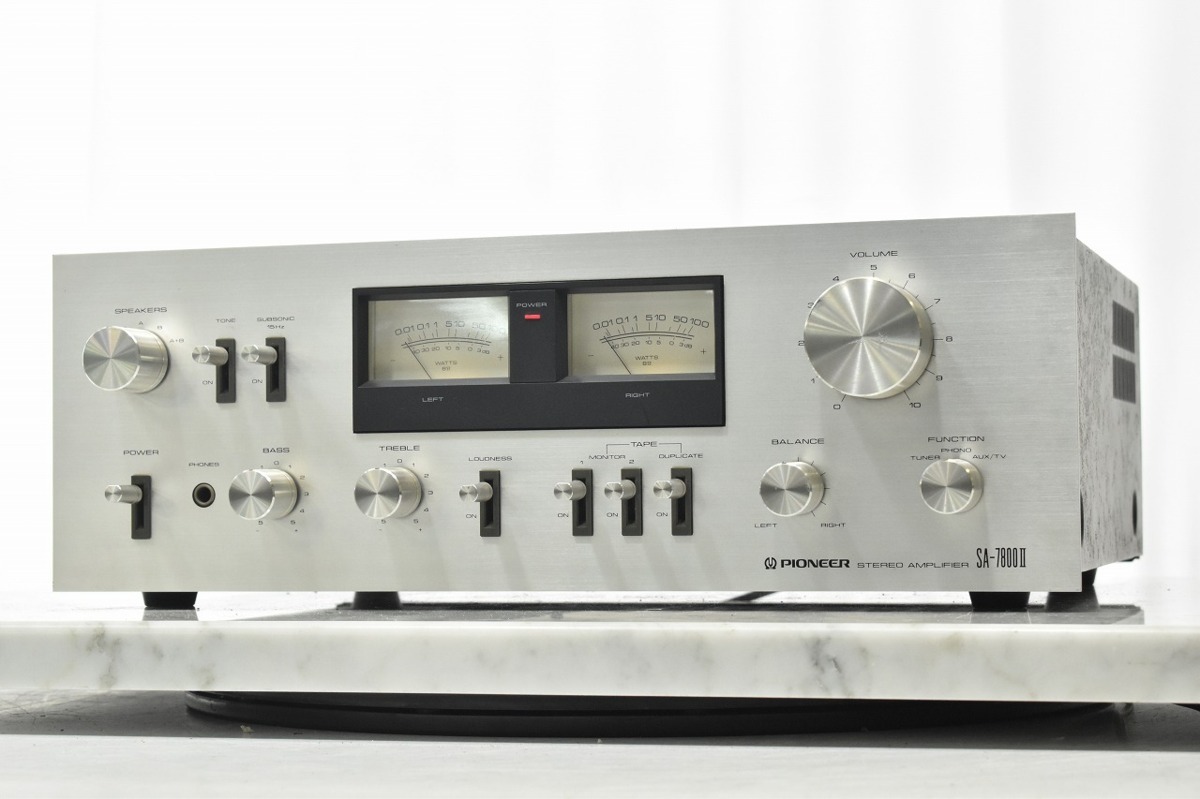 PIONEER SA-7800 プリメイアンプ - アンプ