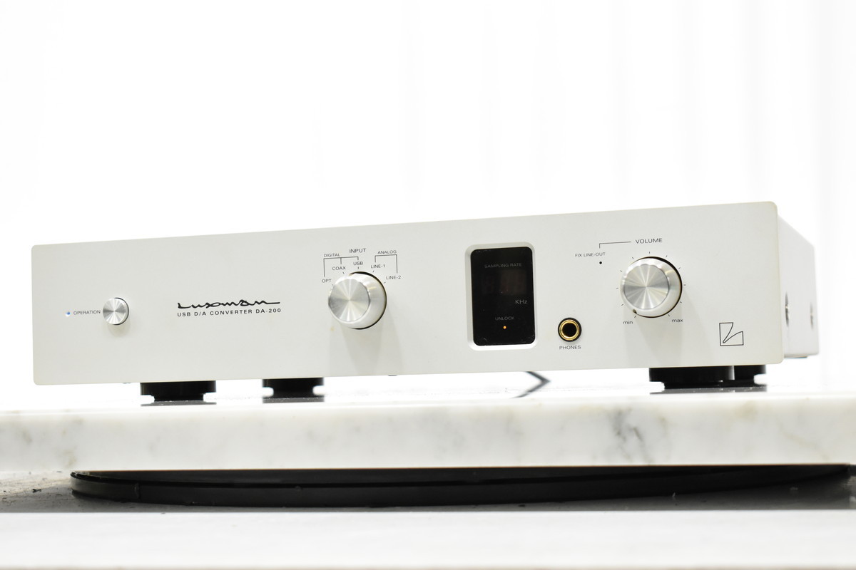 Luxman DA-200 中古品 - オーディオ機器