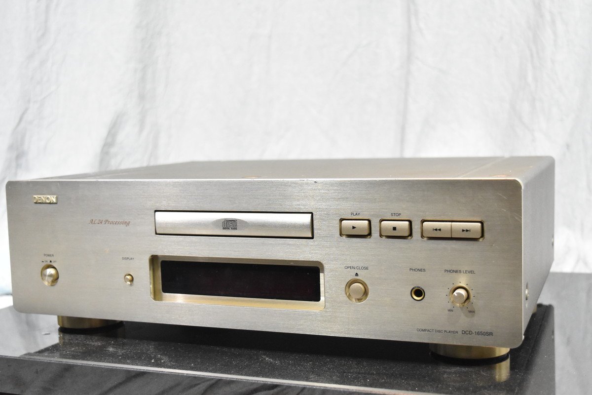 DENON CDプレイヤー DCD-1650SR ジャンク品-