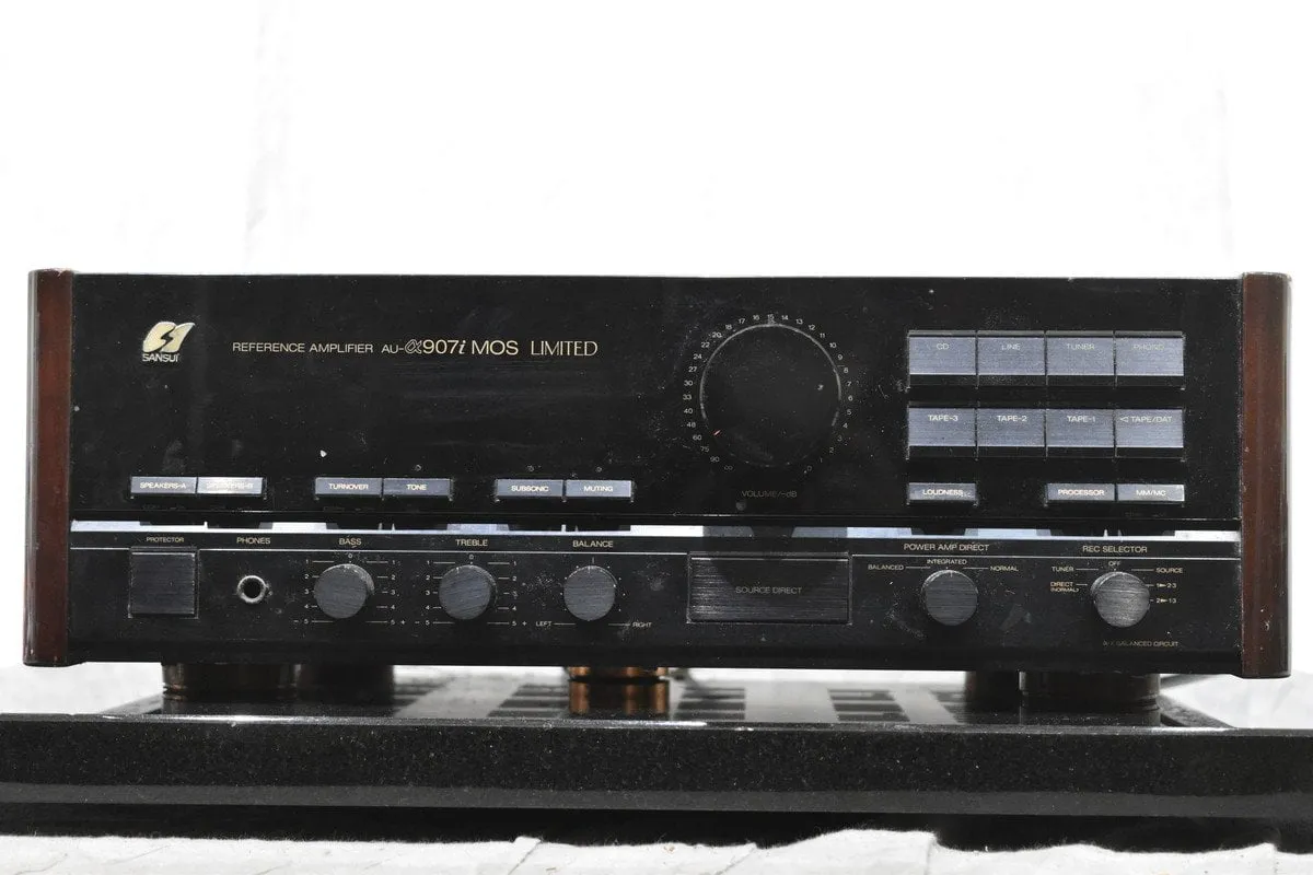 SANSUI AU-a907i/AU-α907i MOS LIMITED プリメインアンプ サンスイ