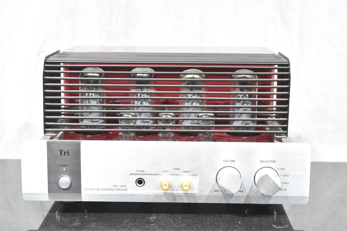 TRIODE トライオード 真空管プリメインアンプ TRV-35SE TRIODE TRV-35SE 真空管プリメインアンプ トライオード | オーディオの